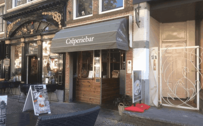 Crêperie-Bar gelegen aan de Mient in Alkmaar