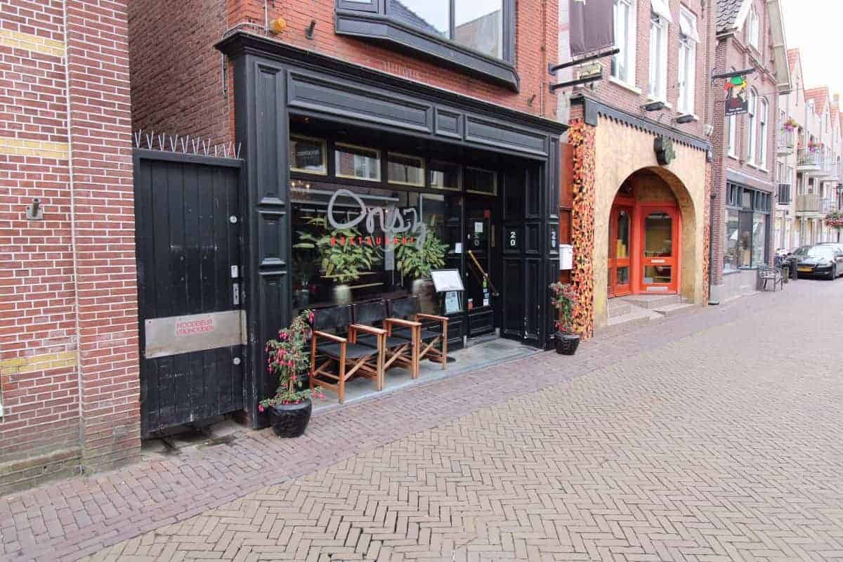 Restaurant in het centrum van Schagen