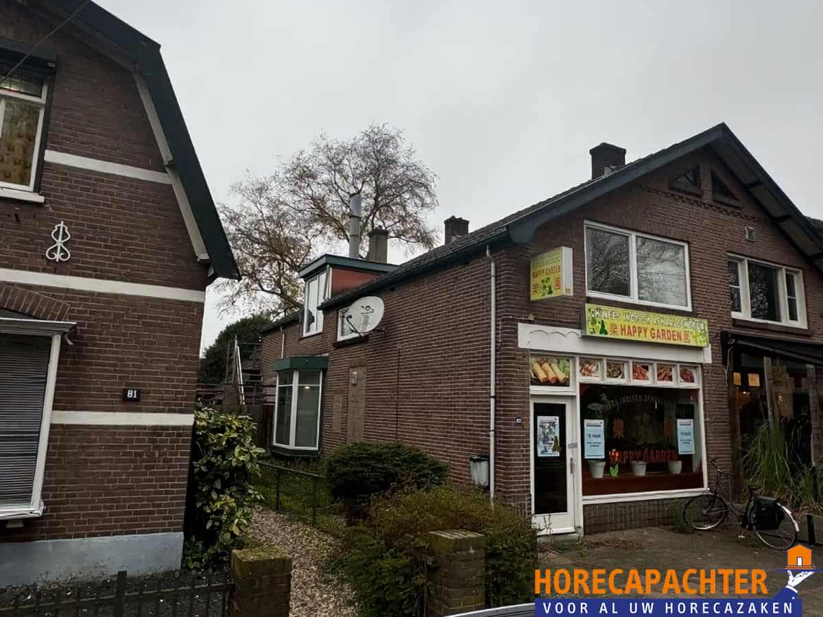 Bezorg- en afhaalrestaurant met woning