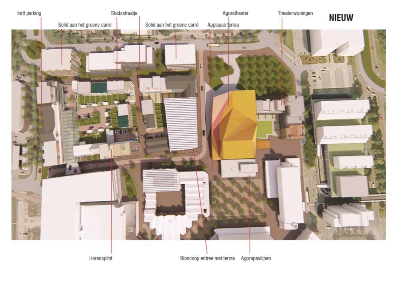 VERKOCHT  horeca units Theaterkwartier Stadshart Lelystad