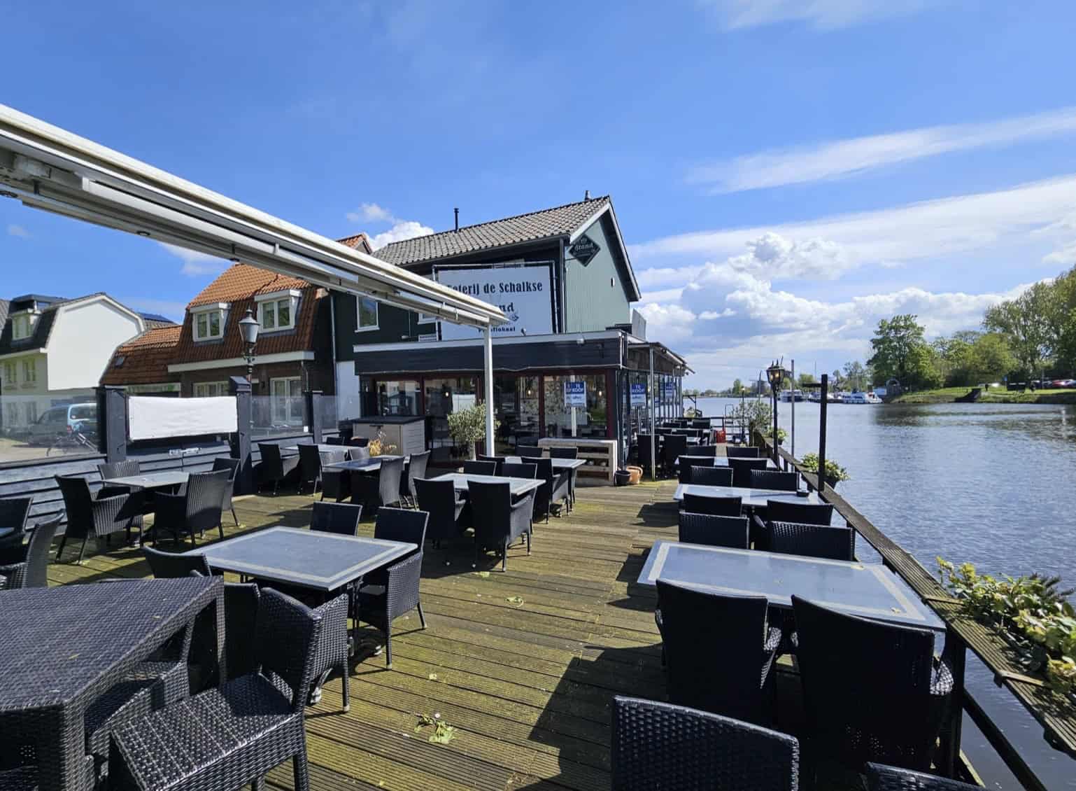 Weesp | horecapand met groot waterterras  te huur aan de vecht