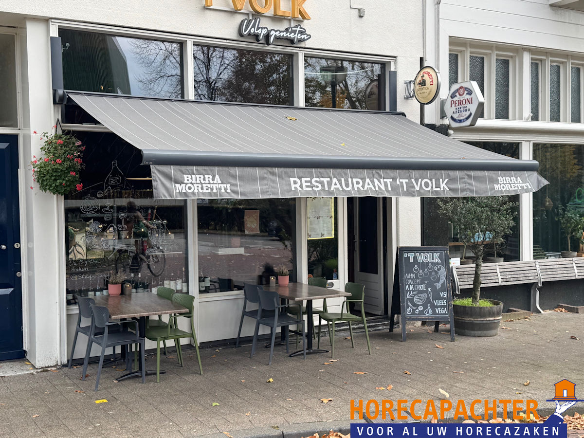 Prachtig stijlvol en gezellig ingerichte gastrobar / restaurant met een gezellig terras aan de voorzijde