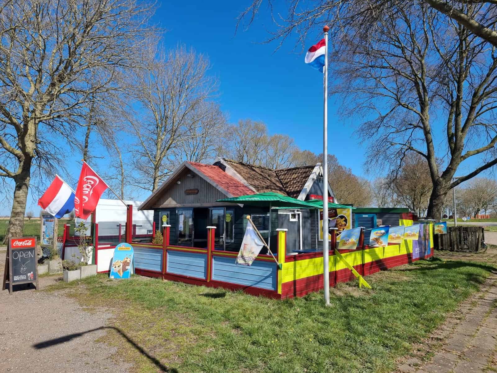 Cafetaria het Flinkeboskje op unieke locatie