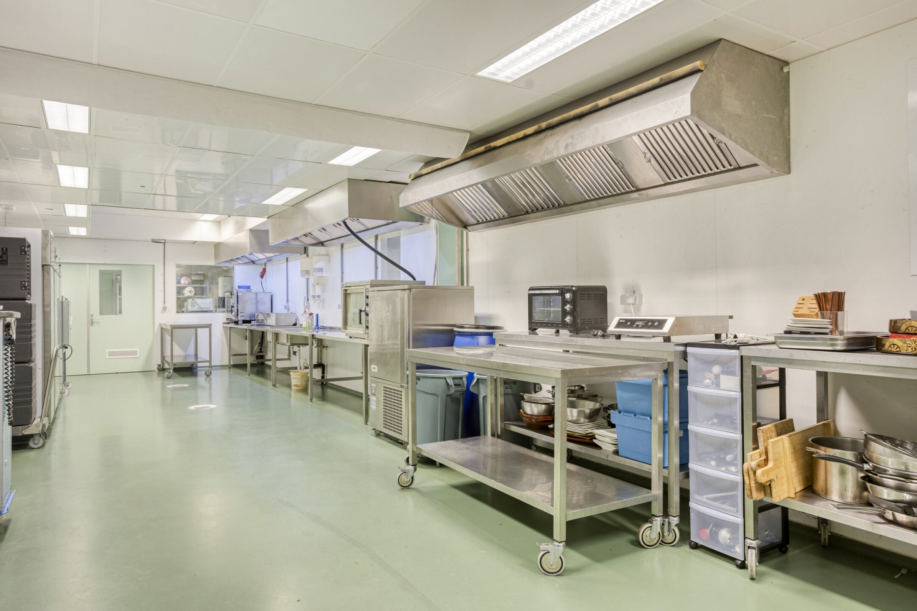 Professionele productiekeuken