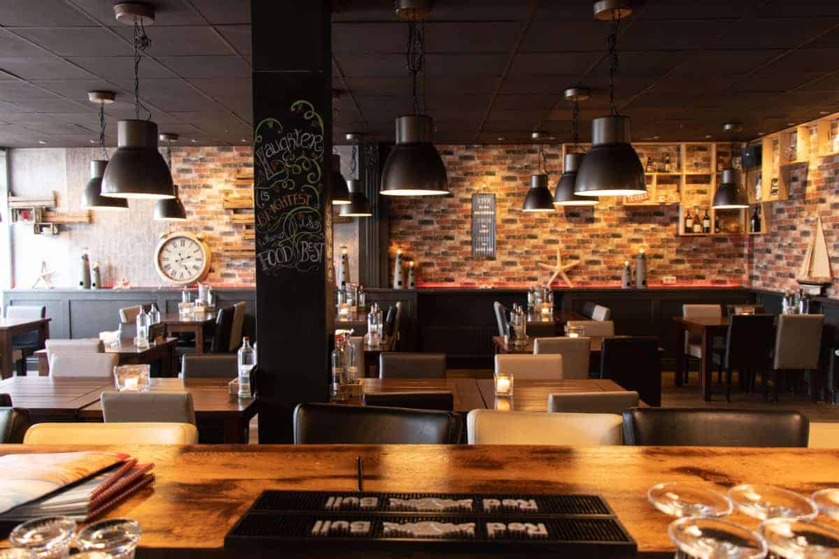 Restaurant op in De Koog op Texel