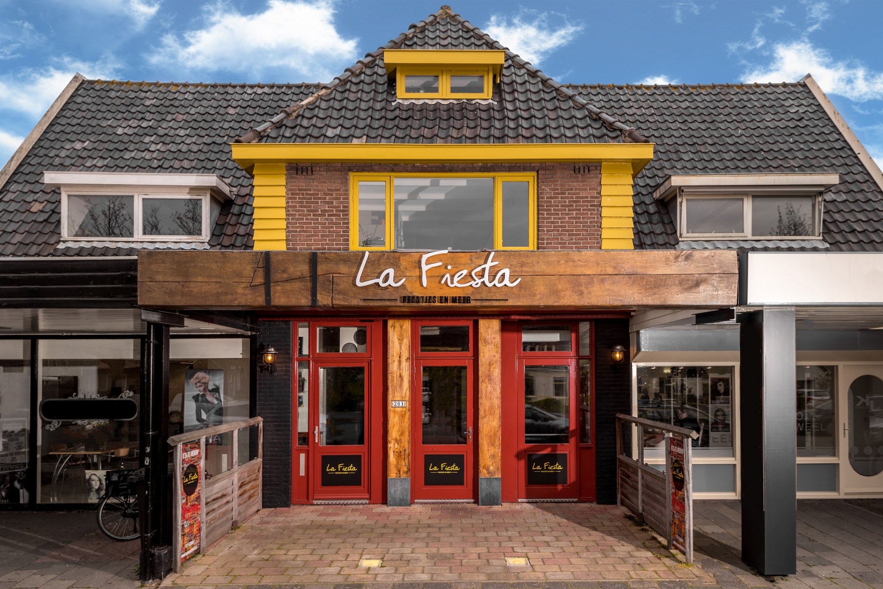 Compleet ingerichte horecaruimte