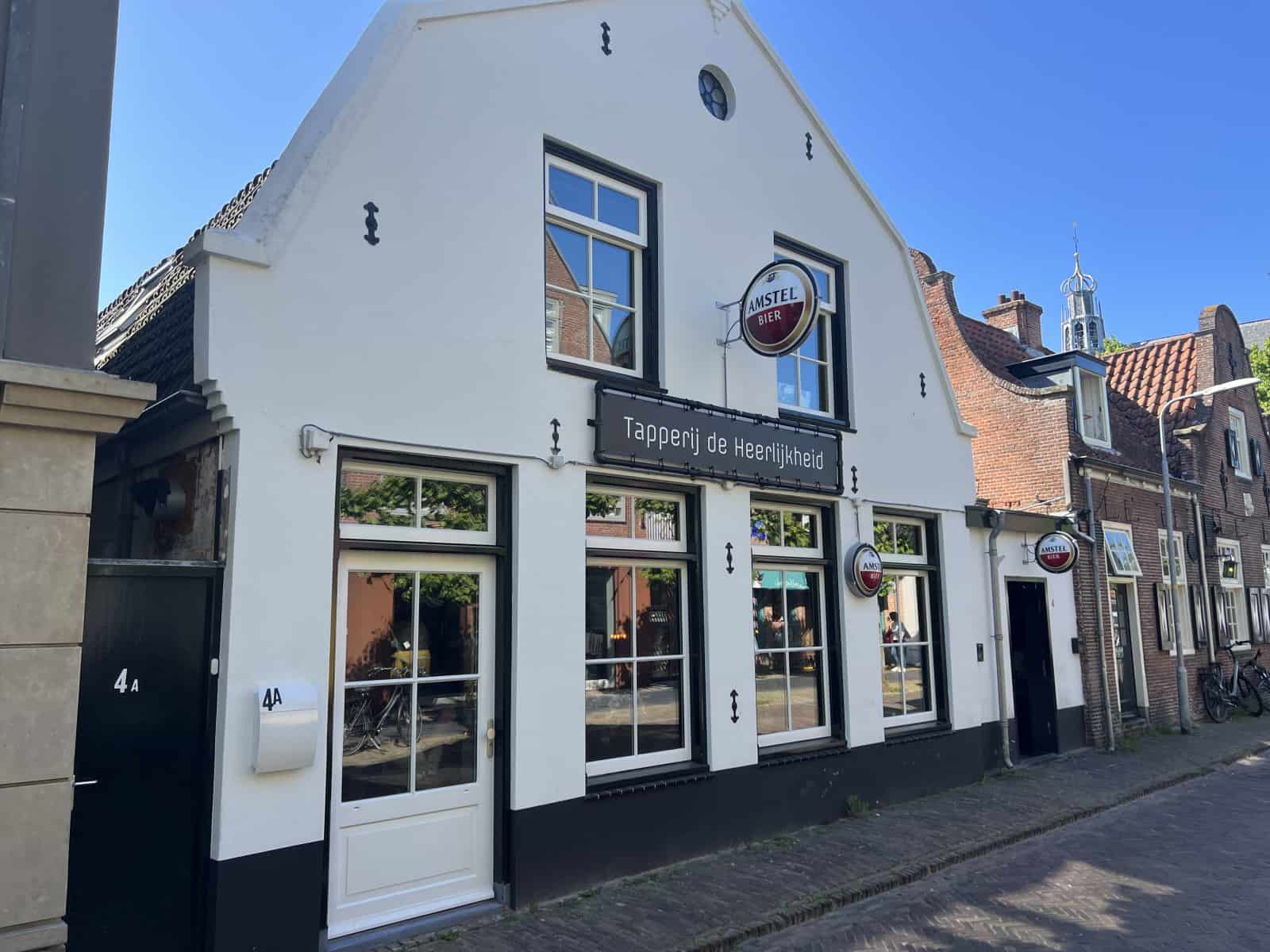 Café in het centrum