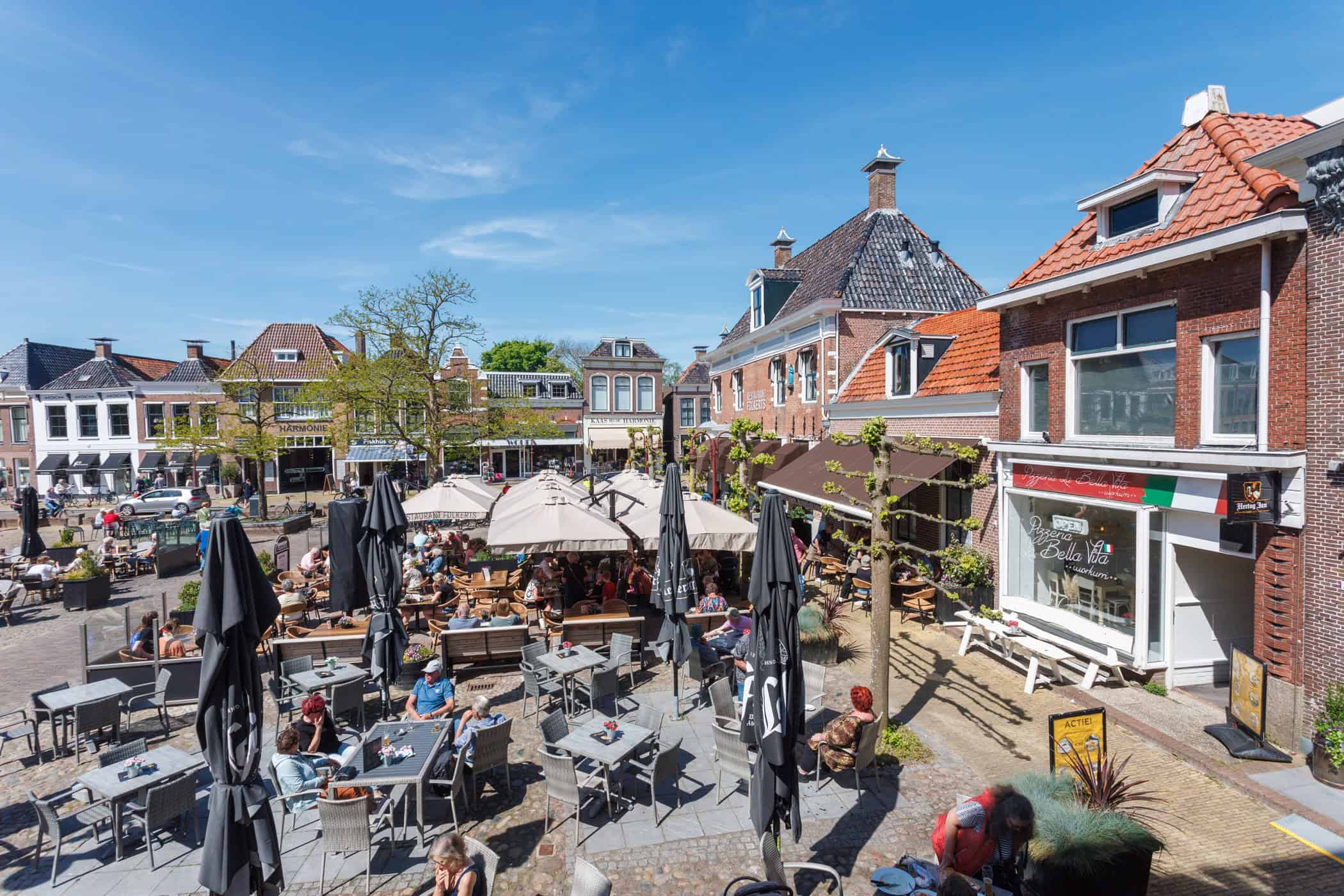 Pizzeria te huur Workum | Terras 60 plaatsen | De Merk