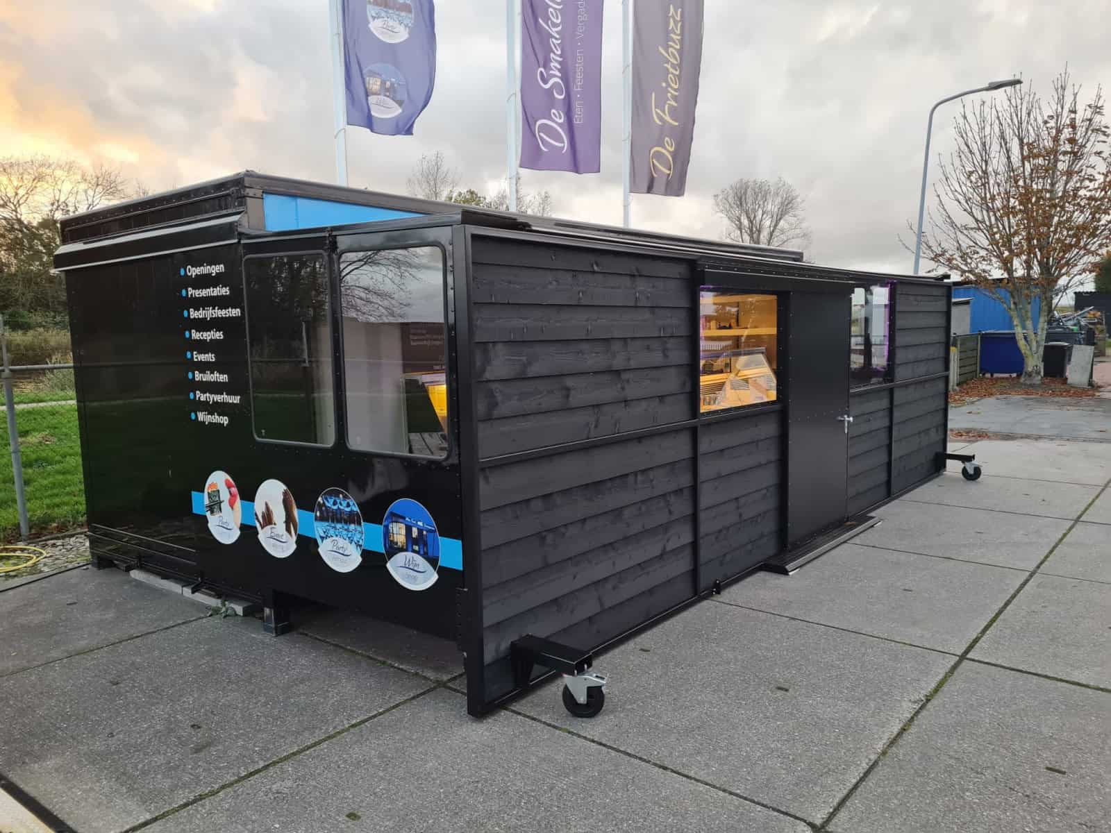 Foodtruck incl. vrachtwagen voor catering en evenementen