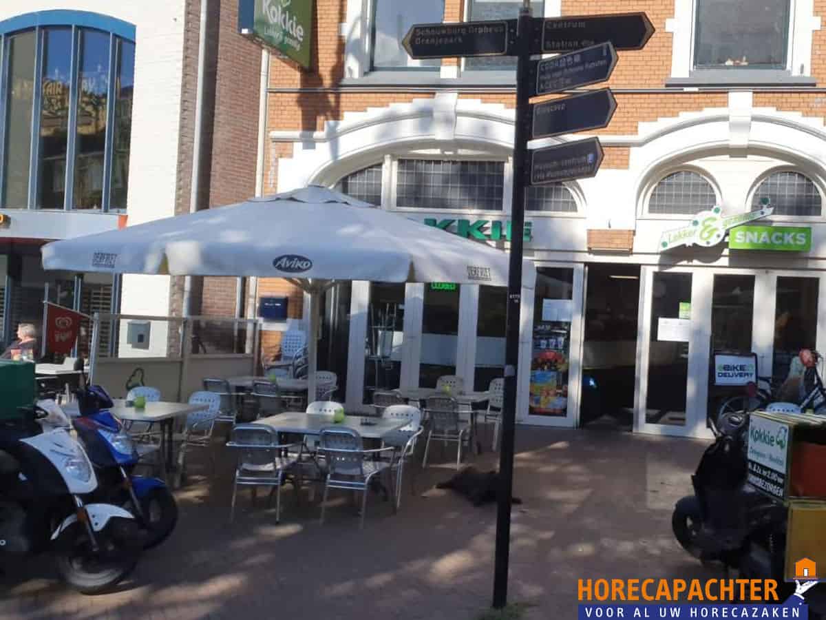 Fastfoodlocatie in het (uitgaans-)centrum van Apeldoorn