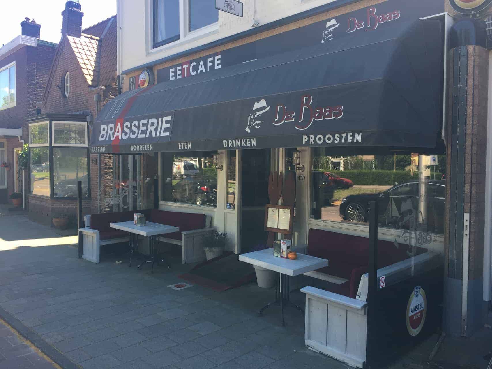 Eetcafé aan de Zandvoortselaan in Heemstede