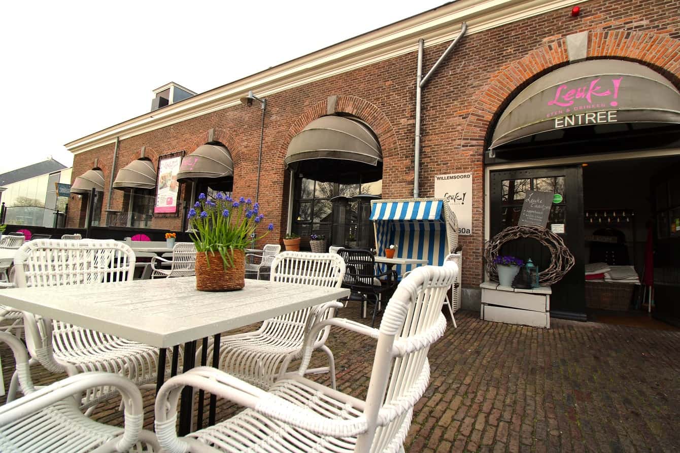 Restaurant aan het Willemsoord in Den Helder