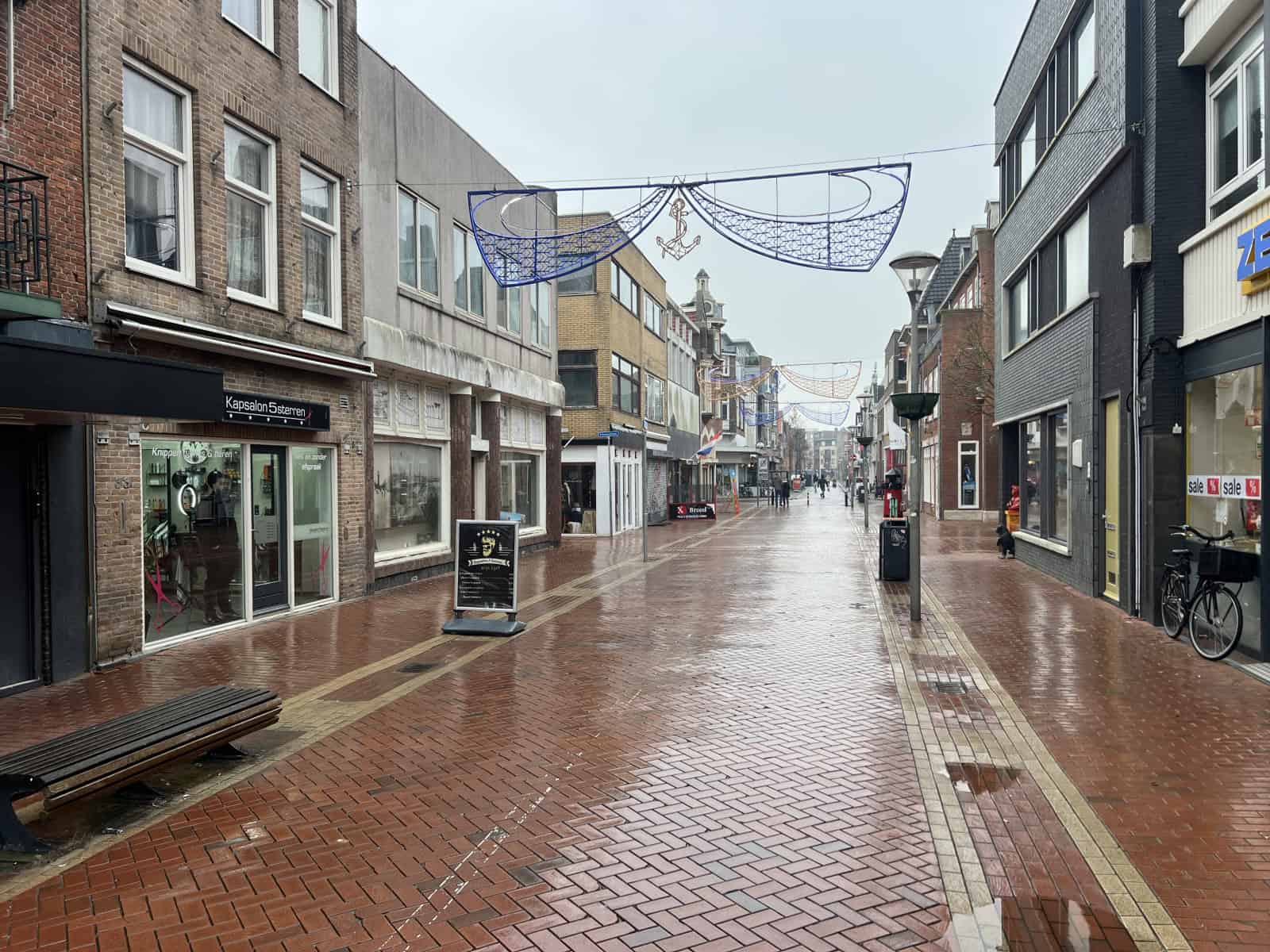 Casco-winkelruimte aan de Spoorstraat