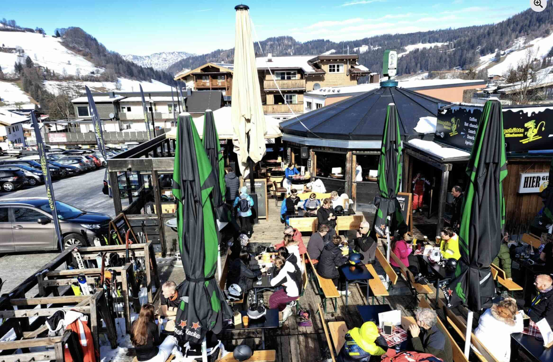 Oostenrijk Tirol Niederau | Apre skihut Schnapshutte