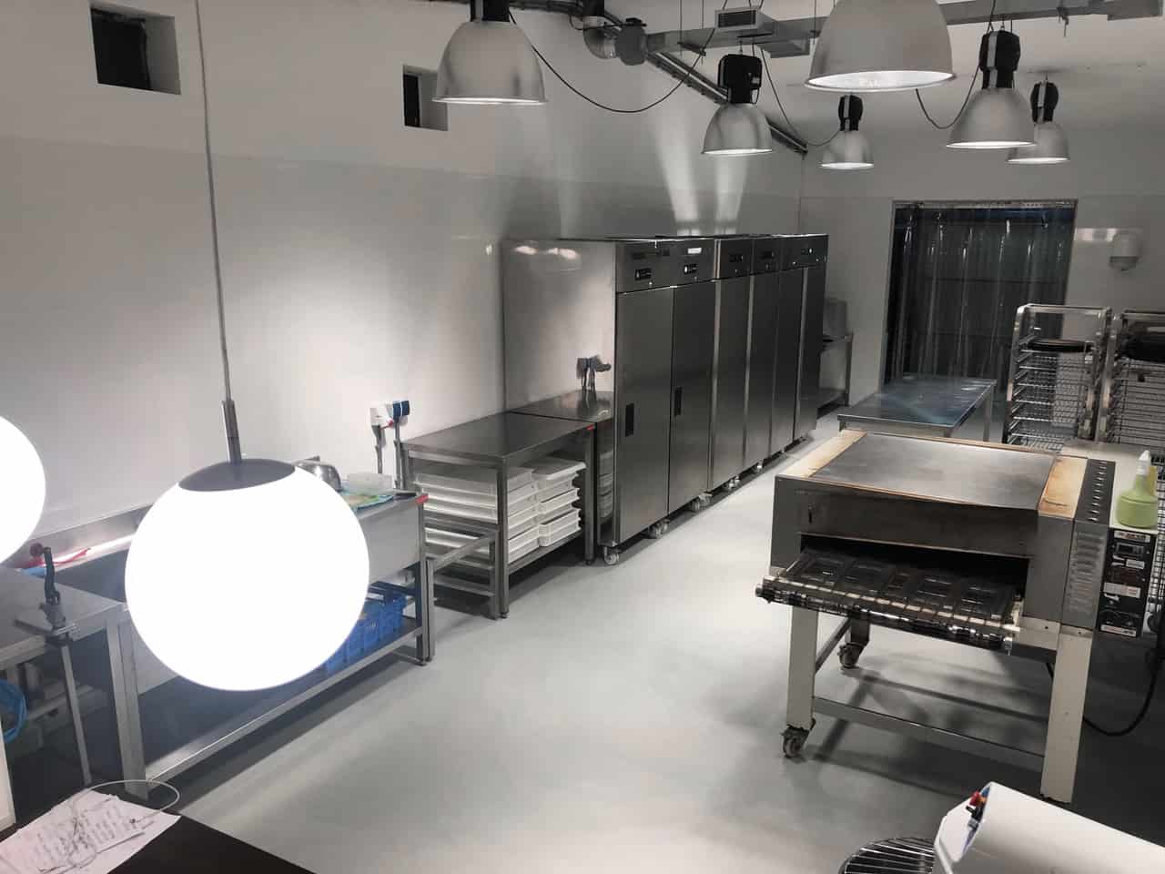 Productiekeuken in Amsterdam-Noord