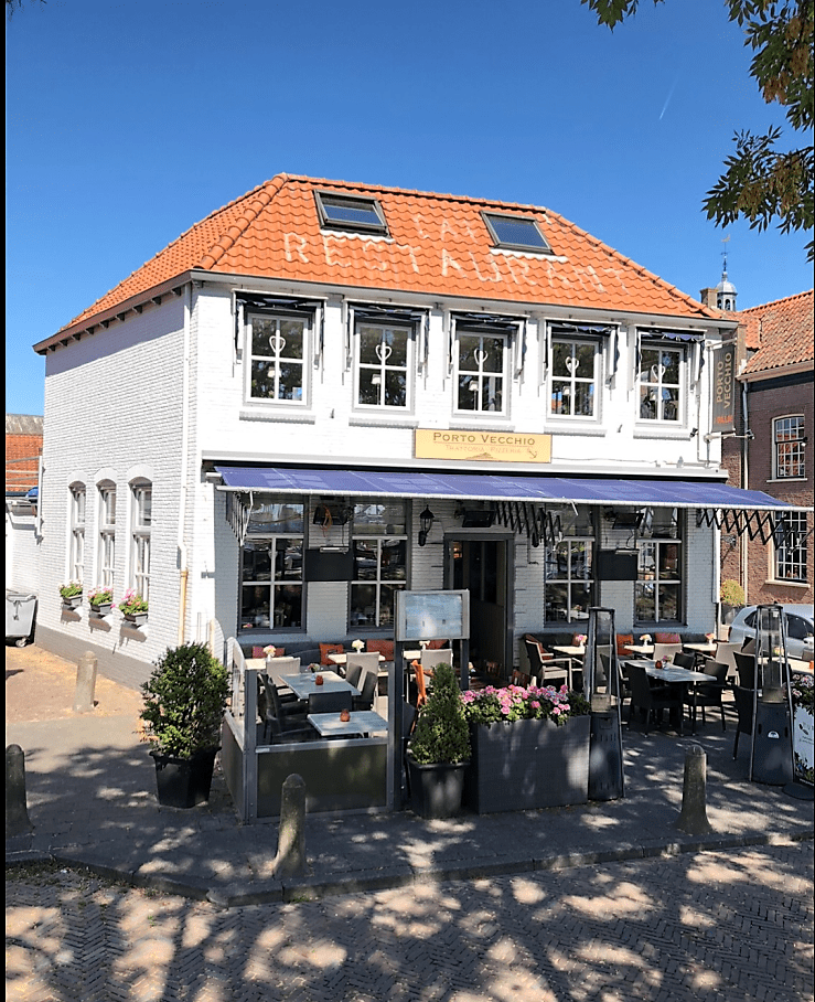 Restaurant met woning haven Enkhuizen