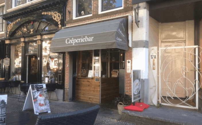 Crêperie-Bar gelegen aan de Mient in Alkmaar