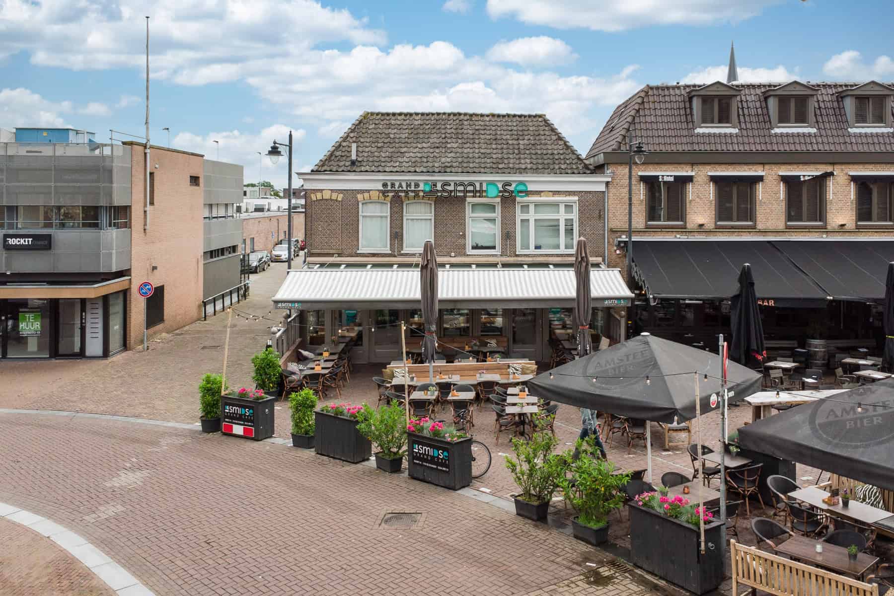 Goedlopend grand café op het horecaplein in Schagen