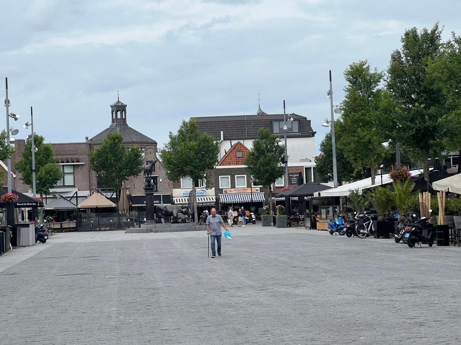 Restaurant met zonnig terras in het centrum