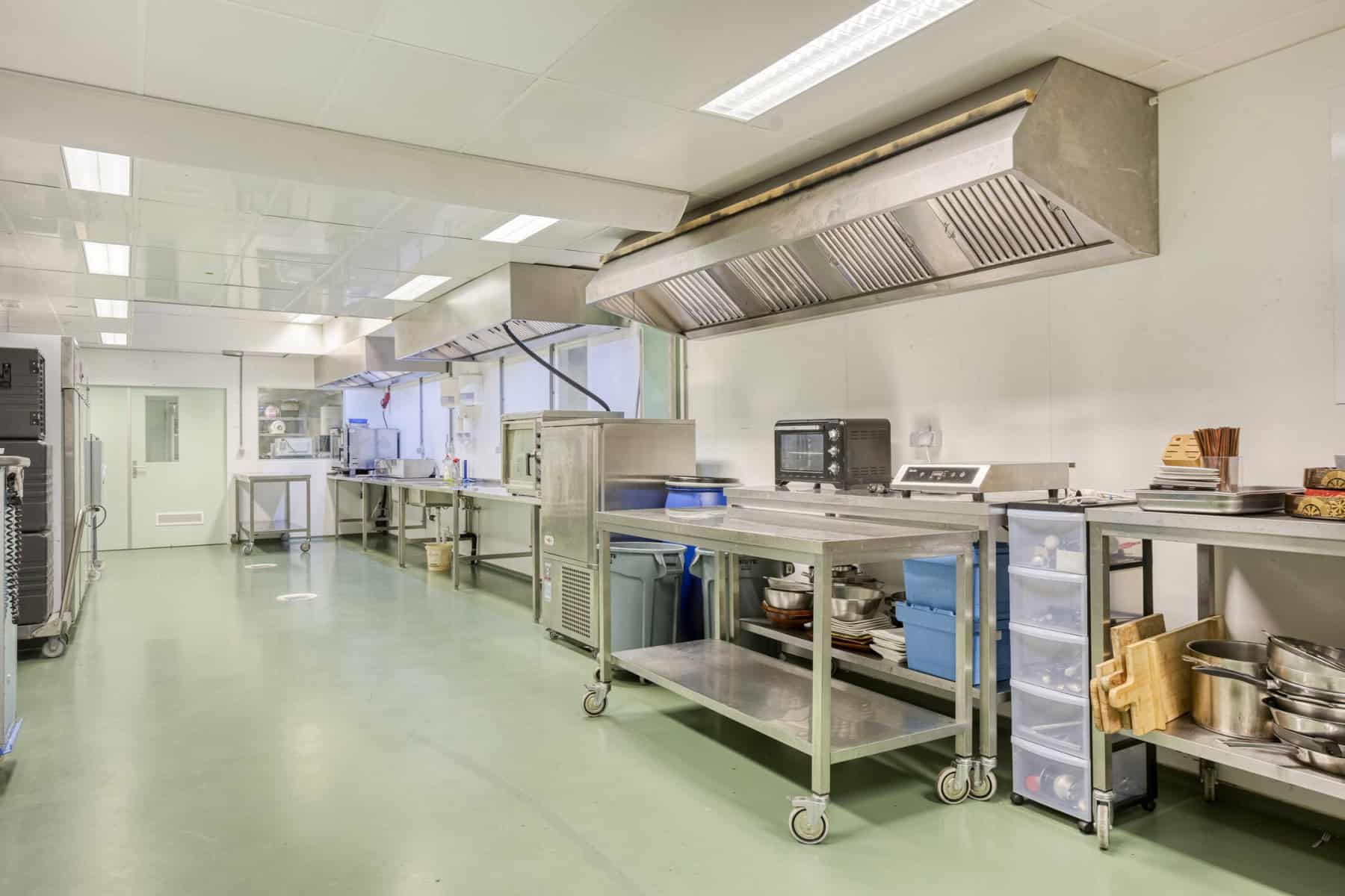 Professionele productiekeuken