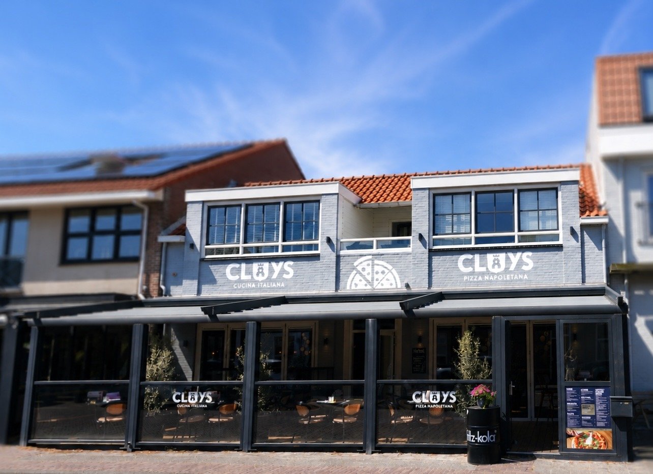 Napolitaanse Pizzeria Cluys West, eventueel met bovenwoning