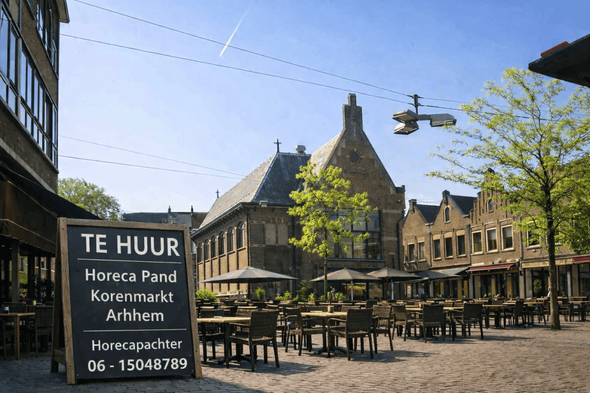 Horecalocatie op de Korenmarkt in Arnhem